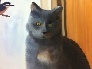 Cat portrait update